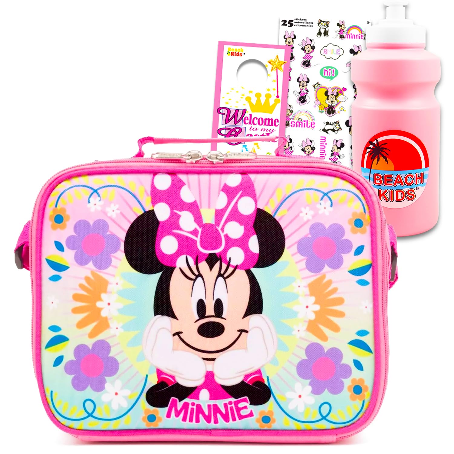 Amazon.com: Disney Minnie Mouse Lunch Box for Girls - Bundle with
